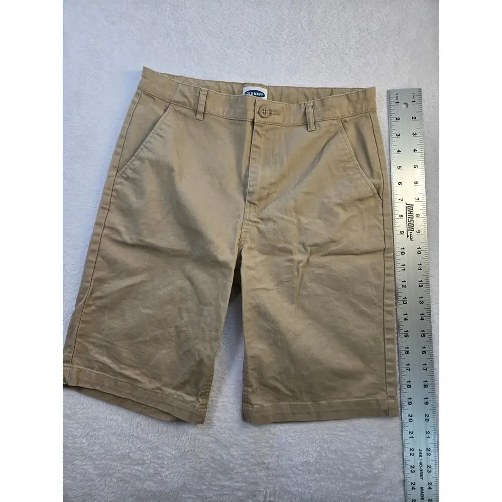 Old Navy Boys Khaki Shorts Size 18 Classic Fit